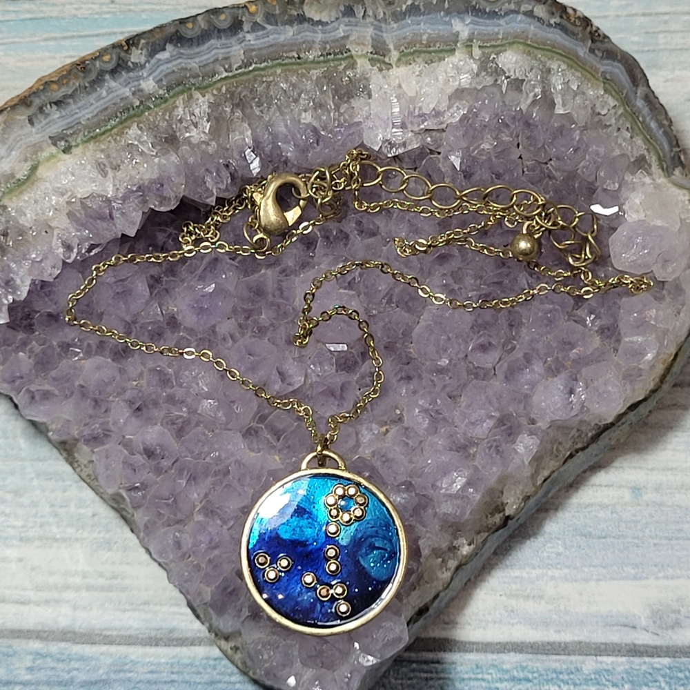 Piscis Constelation Necklace.